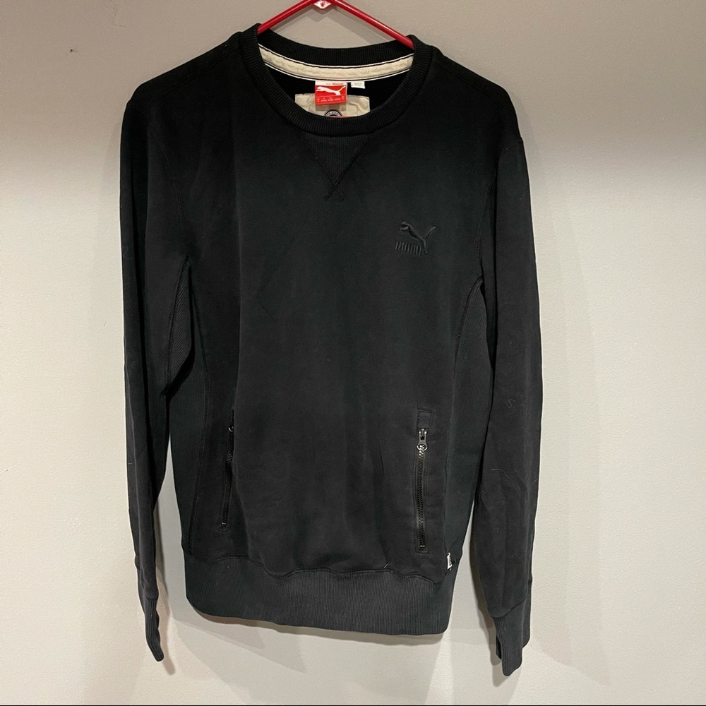 PUMA Crewneck Zipper Pocket